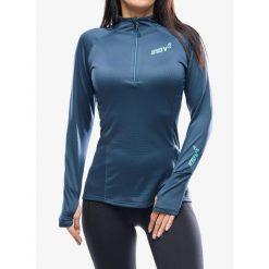 Bluza polarowa damska Inov-8 Venturelite Mid HZ. Niebieskie bluzy bez kaptura damskie Inov-8, xs, z polaru. Za 186.99 zł.