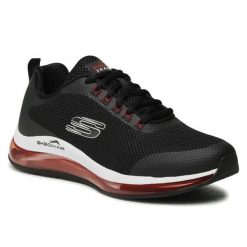 Buty na trening męskie SKECHERS SKECH AIR siateczka. Czarne buty fitness męskie Skechers, na fitness i siłownię. Za 340.00 zł.