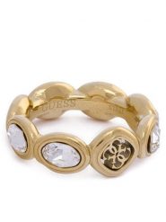 Guess Pierścionek JUBR05 573JW Złoty. Żółte pierścionki damskie Guess, metalowe. Za 219.99 zł.