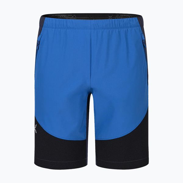 Spodenki trekkingowe męskie Montura Falcade Bermuda b. Niebieskie szorty męskie MONTURA, bez wzorów, sportowe. Za 299.99 zł.