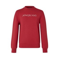 Bluza dziewczęca Kingsland Antonia. Czerwone bluzy bez kaptura damskie KINGSLAND, m. Za 306.00 zł.