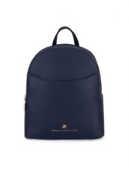 Beverly Hills Polo Club Plecak BHPC-C-007-07 Granatowy. Niebieskie plecaki damskie Beverly Hills Polo Club, bez wzorów. Za 219.99 zł.