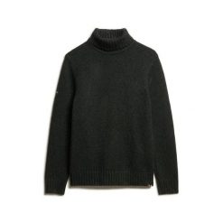 Sweter z golfem Superdry. Czarne swetry męskie Superdry., xl, bez wzorów, z materiału, bez kołnierzyka. Za 447.80 zł.