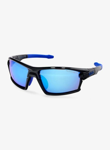 Okulary polaryzacyjne GOG Glaze - black/poly.blue. Czarne okulary przeciwsłoneczne męskie GOG, ze lnu. Za 340.99 zł.