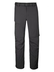 Killtec Spodnie funkcyjne Zipp-Off "KOS 13" w kolorze antracytowym rozmiar: 52. Czarne spodnie sportowe męskie KILLTEC, z materiału. Za 127.65 zł.