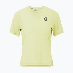 Koszulka do biegania damska SCOTT Endurance LT Tee. Żółte t-shirty damskie Scott, l, bez wzorów, z materiału, bez ramiączek. Za 139.99 zł.