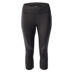 Damskie legginsy 3/4 IQ Intelligence Quality Nukia. Czarne legginsy damskie IQ, bez wzorów, na fitness i siłownię. W wyprzedaży za 123.25 zł.