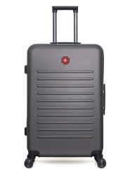 SWISS KOPPER Walizka "Wil" w kolorze szarym - 47 x 75 x 29 cm rozmiar: onesize. Szare walizki SWISS KOPPER, bez wzorów, z materiału. Za 260.99 zł.