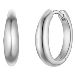 Glanzstücke München Kolczyki kola ze srebra próby 925 w kolorze srebrnym 1 ct Damski. Szare kolczyki damskie Glanzstücke München, srebrne. Za 239.99 zł.