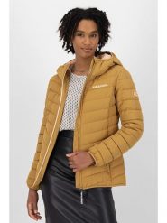 Alife and kickin Kurtka zimowa "RabeaAK" w kolorze żółtym rozmiar: M. Żółte kurtki damskie Alife and Kickin, na zimę, m, bez wzorów, z puchu, bez kaptura. Za 314.01 zł.