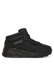 Skechers Sneakersy Uno Lite 417009L BBK Czarny. Czarne buty sportowe chłopięce Skechers, ze skóry, bez zapięcia. Za 319.99 zł.