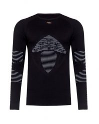 Koszulka męska X-Bionic ENERGIZER 4.0. Czarne t-shirty sportowe męskie X BIONIC, l, bez ramiączek, do biegania. Za 559.99 zł.