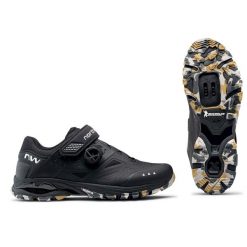 Buty Northwave Spider Plus 3. Brązowe buty trekkingowe męskie Northwave, bez zapięcia, rowerowe. Za 646.00 zł.