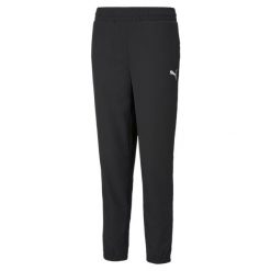 Spodnie damskie Puma ACTIVE. Czarne spodnie dresowe damskie Puma, xl, na fitness i siłownię. Za 263.00 zł.