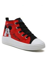 Mickey&Friends Trampki CA22318B-DSTC Czerwony. Czerwone trampki i tenisówki chłopięce Mickey&Friends, bez wzorów, z gore-texu, bez zapięcia. Za 59.99 zł.
