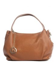 Lia Biassoni Skórzana torebka "Taro" w kolorze jasnobrązowym - 28 x 25 x 18 cm rozmiar: onesize. Brązowe torebki klasyczne damskie Lia Biassoni, bez wzorów, z materiału, bez dodatków. Za 260.99 zł.