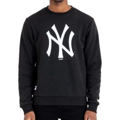 Bluza New Era New York Yankees Crew Neck. Białe bluzy bez kaptura męskie New Era, l. Za 446.00 zł.