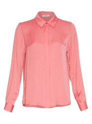 MOSS COPENHAGEN Koszula "Ibinette" w kolorze jasnoróżowym rozmiar: L. Różowe koszule damskie MOSS COPENHAGEN, l, bez wzorów, bez kołnierzyka, bez ramiączek. Za 135.81 zł.