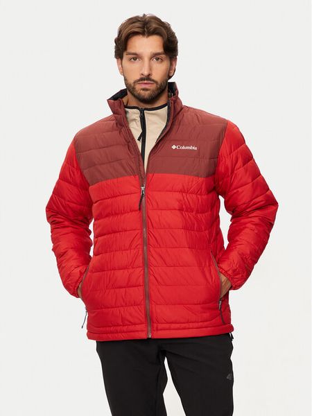 Columbia Kurtka przejściowa Powder Lite™ II 2086964 Czerwony Regular Fit. Czerwone kurtki outdoor męskie Columbia, m, bez wzorów, z syntetyku, bez kaptura. Za 269.99 zł.