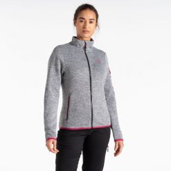 Bluza polarowa damska Dare 2B Torrek Thermal Fleece. Szare bluzy bez kaptura damskie Dare 2b, z polaru. W wyprzedaży za 99.99 zł.