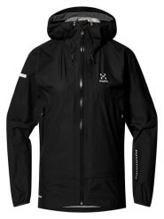 Haglöfs Kurtka przeciwdeszczowa "L,I,M GTX II" w kolorze czarnym rozmiar: XL. Czarne kurtki outdoor męskie Haglöfs, l, bez kaptura. Za 652.68 zł.