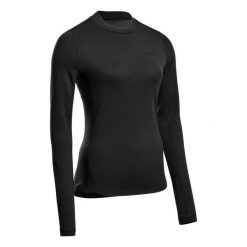 Bluzka sportowa do biegania z wełną merino damska CEP Cold Weather. Czarne bluzki sportowe damskie CEP, na zimę, s, bez wzorów, z wełny, bez ramiączek. Za 299.00 zł.