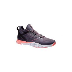 Buty fitness kardio 920 fioletowe. Fioletowe obuwie treningowe damskie DOMYOS, na fitness i siłownię. Za 189.99 zł.