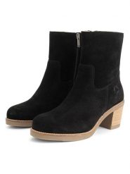 TRAVELIN' Skórzane botki w kolorze czarnym na obcasie rozmiar: 39. Czarne botki damskie Travelin', ze skóry, eleganckie, bez obcasa, na obcasie, bez zapięcia. Za 522.14 zł.