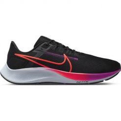 Buty do biegania męskie Nike Air Zoom Pegasus 38. Czarne obuwie do biegania damskie Nike. Za 594.00 zł.