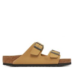 Klapki Birkenstock. Brązowe klapki i japonki męskie Birkenstock. Za 269.99 zł.