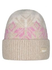 Barts Czapka "Fairywren" w kolorze beżowym rozmiar: onesize. Brązowe czapki zimowe damskie Barts, ze splotem. Za 78.47 zł.