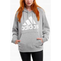 Adidas bluza damska z kapturem dresowa roz.XS. Szare bluzy z kapturem damskie Adidas, m, z bawełny. Za 223.00 zł.