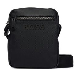 Saszetka BOSS. Czarne saszetki męskie Boss. Za 449.99 zł.
