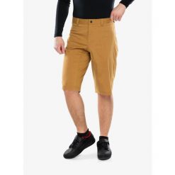 Spodenki rowerowe męskie Mons Royale Virage Bike Shorts 2.0. Brązowe szorty męskie Mons Royale, na lato, bez wzorów. Za 356.99 zł.