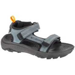 Sandały Columbia Peakfreak Rush Sandal Lea 2121251053 szare. Szare sandały męskie z gumy, bez zapięcia. W wyprzedaży za 418.65 zł.