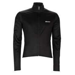 Kurtka rowerowa męska Santini Nebula Windproof/Rain. Czarne kurtki męskie SANTINI, m, bez wzorów, rowerowe. Za 299.99 zł.