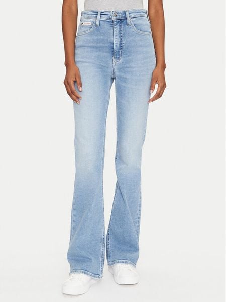 Calvin Klein Jeans Jeansy J20J225117 Niebieski Skinny Fit. Niebieskie jeansy damskie Calvin Klein Jeans. Za 319.99 zł.