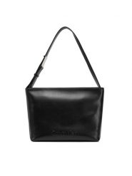 Calvin Klein Torebka K60K613172 Czarny. Czarne torebki klasyczne damskie CALVIN KLEIN, bez wzorów, ze skóry, bez dodatków. Za 349.99 zł.