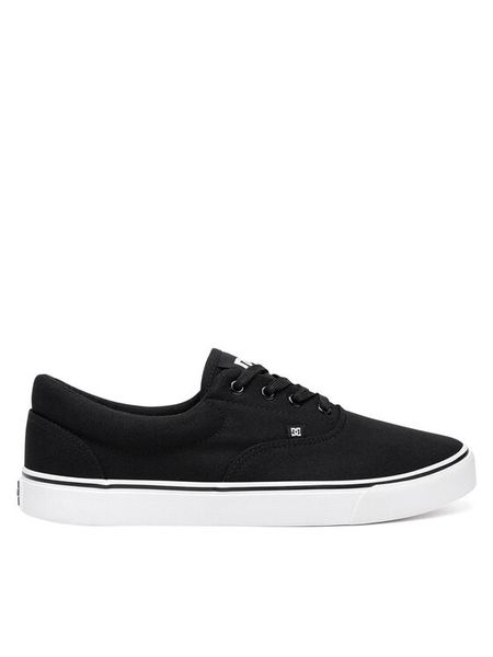 DC Shoes Trampki MFA3014-1 Czarny. Czarne trampki i tenisówki męskie DC Shoes, bez wzorów, z materiału, bez zapięcia. Za 199.99 zł.