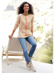 Heine Dżinsy - Slim fit - w kolorze niebieskim rozmiar: 38. Niebieskie jeansy damskie Heine, z podwyższonym stanem. Za 95.92 zł.