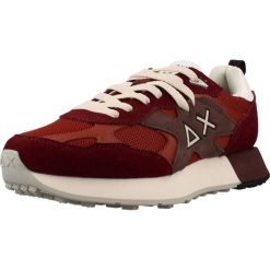 Buty SUN68 JAKI OUTDOOR Bordeaux. Czerwone buty trekkingowe męskie SUN68, ze skóry, bez zapięcia, outdoorowe. Za 426.99 zł.