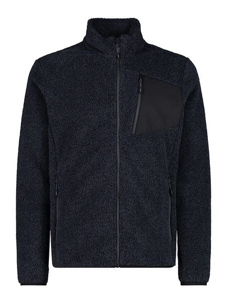 CMP Kurtka polarowa w kolorze antracytowym rozmiar: 46. Czarne kurtki męskie CMP, bez wzorów, z materiału, bez kaptura. Za 161.34 zł.