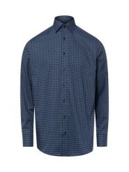 Finshley & Harding koszula biznesowa Mężczyźni Modern Fit Bawełna (100%) niebieski, 39. Niebieskie koszule męskie Finshley & Harding, m, bez wzorów, z bawełny, bez kołnierzyka, bez ramiączek. Za 229.95 zł.