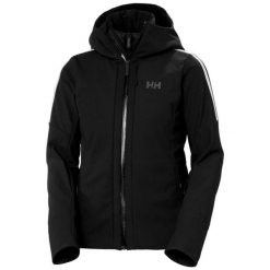 Damska kurtka narciarska z kapturem Helly Hansen Avanti Softshell. Czarne kurtki damskie Helly Hansen, bez wzorów, z softshellu, z kapturem. W wyprzedaży za 1,772.00 zł.