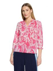 CARTOON Bluzka w kolorze różowo-kremowym rozmiar: 36. Różowe bluzki damskie Cartoon, bez wzorów, bez kołnierzyka, bez ramiączek. Za 100.75 zł.