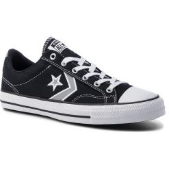 Trampki CONVERSE - Star Player Ox 164399C Black/Dolphin/Whit. Czarne trampki i tenisówki męskie Converse, bez wzorów, z gumy, bez zapięcia. W wyprzedaży za 199.00 zł.