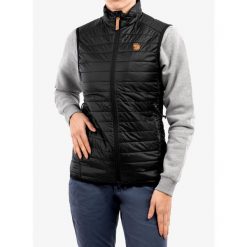 Kamizelka ocieplana damska Fjallraven Abisko Padded Vest. Czarne kamizelki damskie Fjällräven, l. Za 742.10 zł.