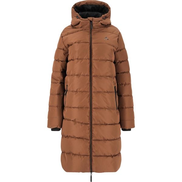 Parka dla kobiet Whistler Amaret. Brązowe parki damskie WHISTLER, bez wzorów. Za 386.00 zł.