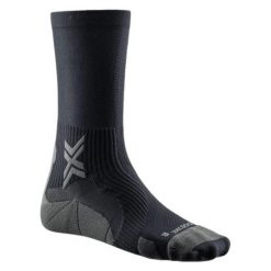 Skarpetki biegowe X-Socks Run Perform Crew. Czarne skarpetki damskie X BIONIC, bez wzorów. Za 163.00 zł.
