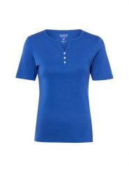 Brookshire Koszulka Kobiety Bawełna niebieski, S. Niebieskie t-shirty damskie brookshire, s, bez wzorów, z bawełny, bez kołnierzyka. Za 79.95 zł.